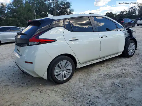 1N4AZ1BV4SC558451 — 2025 Nissan Leaf, фото 3 с аукциона Copart, Передняя часть