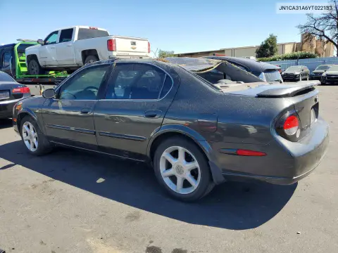2000 Nissan Maxima Gxe VIN JN1CA31A6YT022133 фото 2