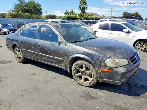 2000 Nissan Maxima Gxe VIN JN1CA31A6YT022133 фото 4