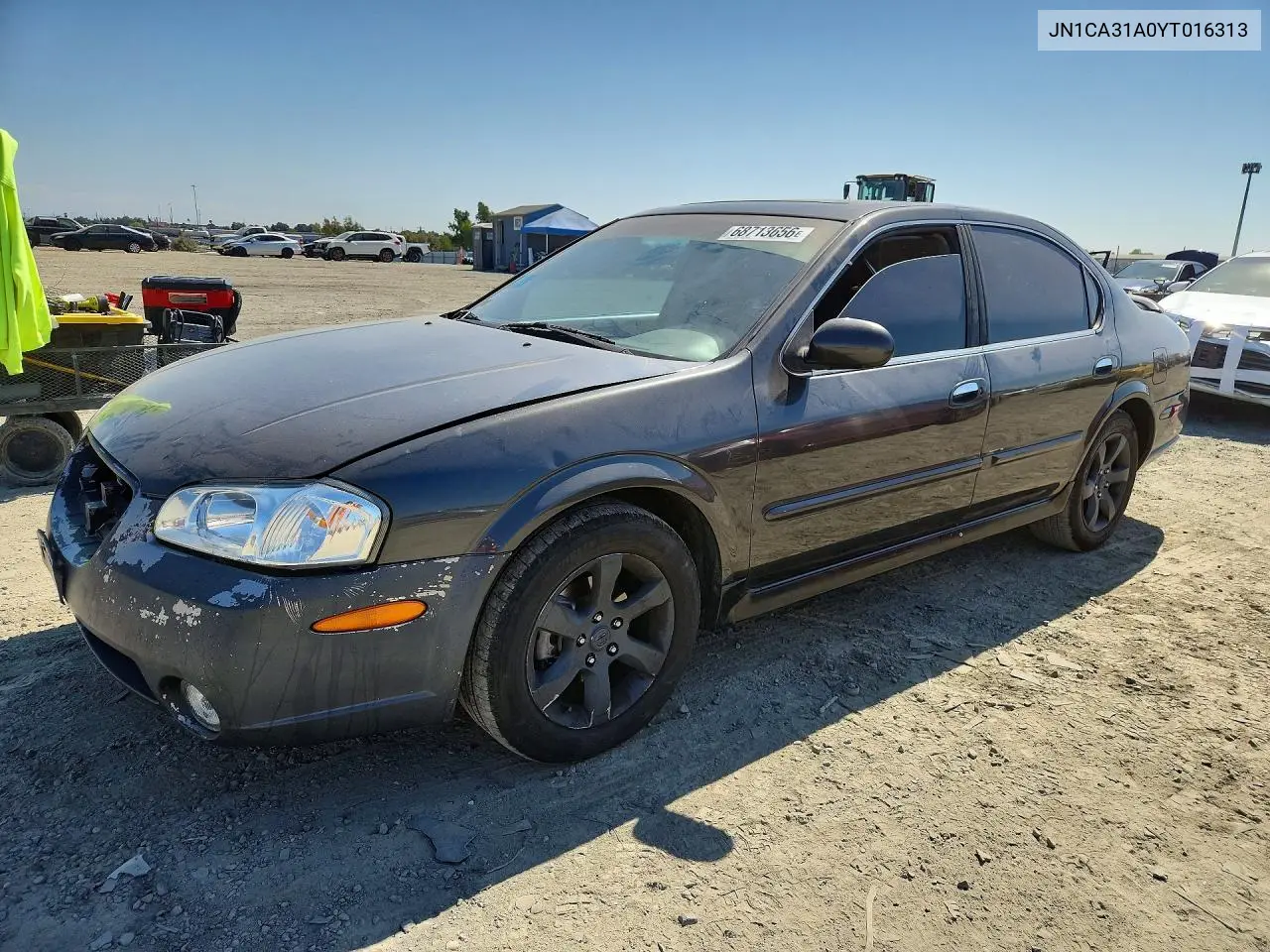 2000 Nissan Maxima Gxe VIN JN1CA31A0YT016313 фото 1