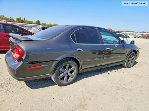 2000 Nissan Maxima Gxe VIN JN1CA31A0YT016313 фото 3