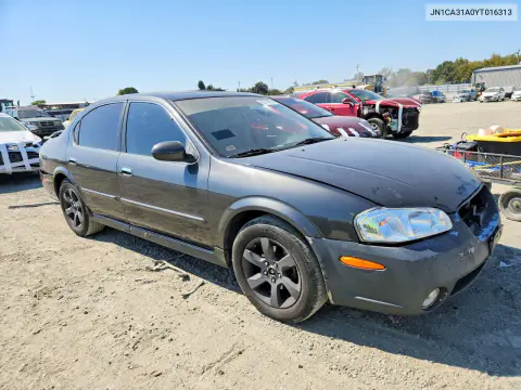 2000 Nissan Maxima Gxe VIN JN1CA31A0YT016313 фото 4