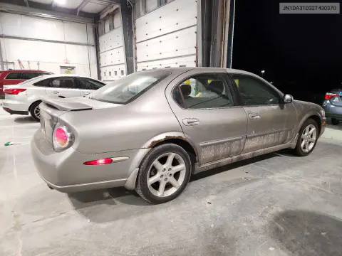 2002 Nissan Maxima Gxe VIN JN1DA31D32T430370 фото 3