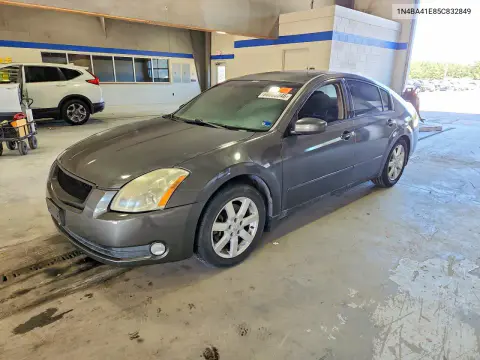 1N4BA41E85C832849 — 2005 Nissan Maxima, Пожар, фото до ремонта