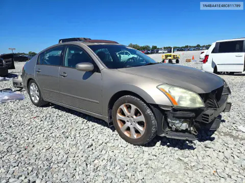 2008 Nissan Maxima 3.5 Se VIN 1N4BA41E48C811789 фото 4