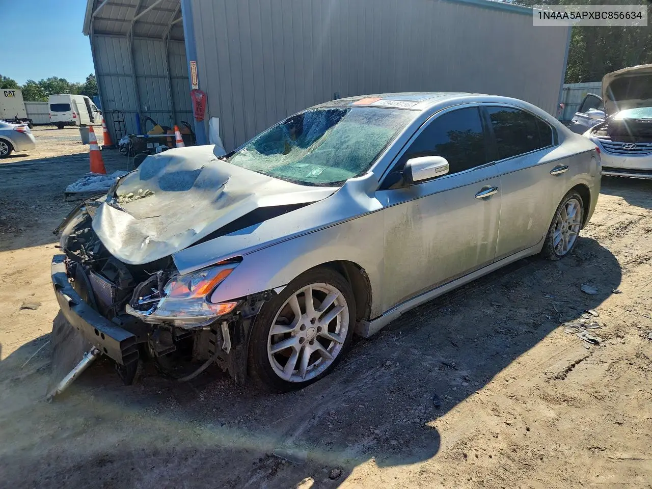 2011 Nissan Maxima 3.5 S VIN 1N4AA5APXBC856634 фото 1
