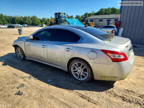 2011 Nissan Maxima 3.5 S VIN 1N4AA5APXBC856634 фото 2