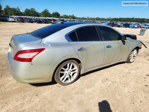 2011 Nissan Maxima 3.5 S VIN 1N4AA5APXBC856634 фото 3