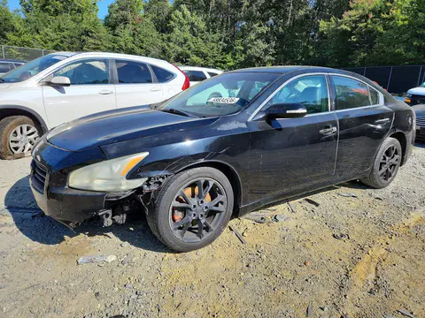 1N4AA5AP7CC805724 — 2012 Nissan Maxima, Передняя часть (Front End), фото до ремонта
