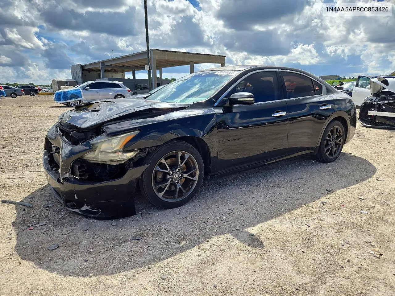 2012 Nissan Maxima 3.5 S VIN 1N4AA5AP8CC853426 фото 1