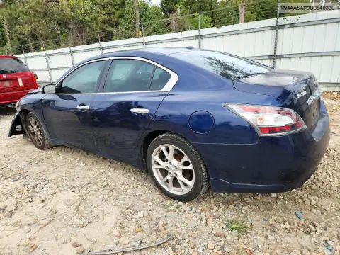 2012 Nissan Maxima 3.5 S VIN 1N4AA5AP9CC840300 фото 2