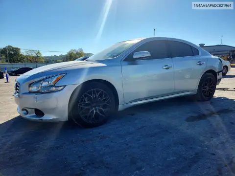 1N4AA5AP6DC821964 — 2013 Nissan Maxima, Задняя часть, фото до ремонта