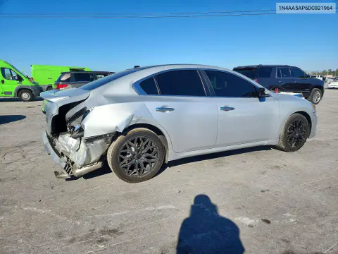 2013 Nissan Maxima 3.5 S VIN 1N4AA5AP6DC821964 фото 3