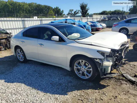 2014 Nissan Maxima 3.5 Sv VIN 1N4AA5AP1EC491121 фото 4