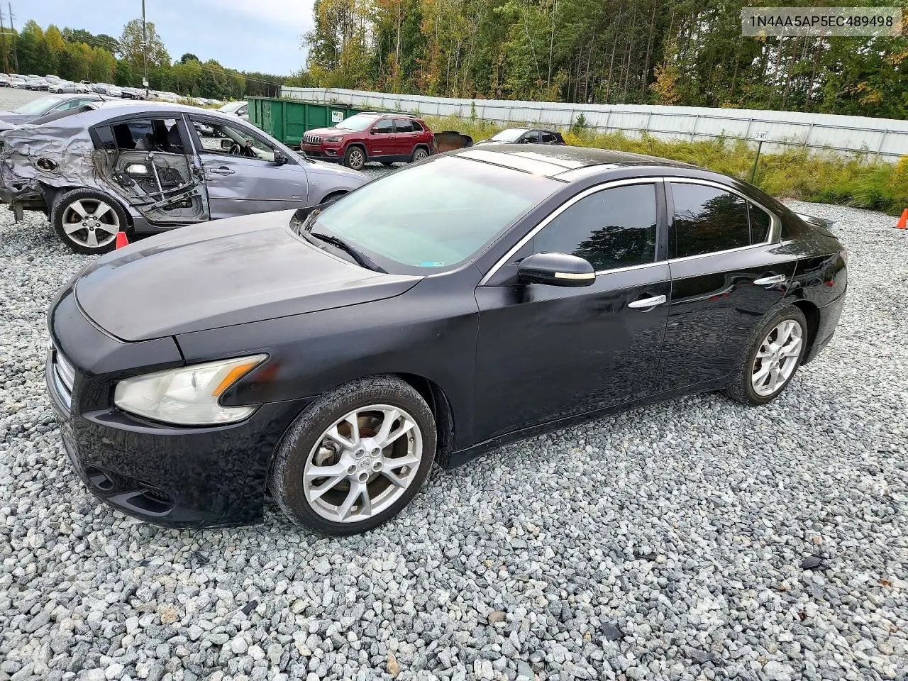 2014 Nissan Maxima 3.5 Sv VIN 1N4AA5AP5EC489498 фото 1