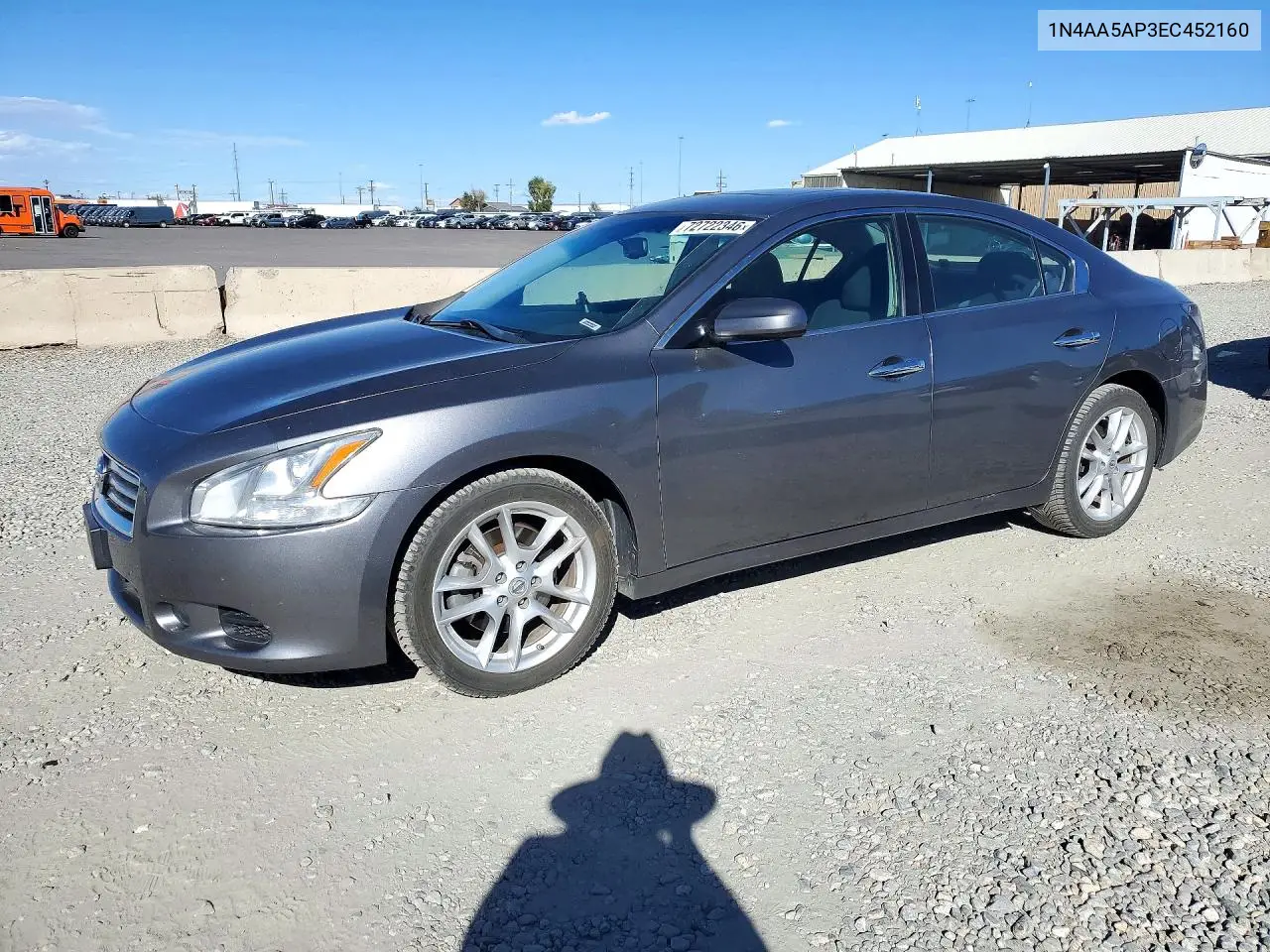 2014 Nissan Maxima 3.5 S VIN 1N4AA5AP3EC452160 фото 1