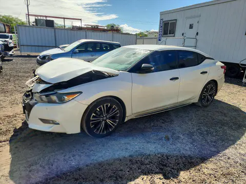 1N4AA6AP5GC437541 — 2016 Nissan Maxima, Передняя часть (Front End), фото до ремонта