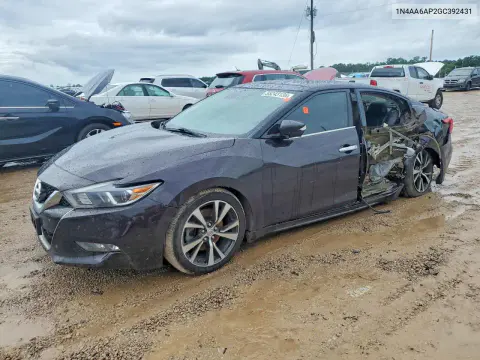 1N4AA6AP2GC392431 — 2016 Nissan Maxima, Повреждения со всех сторон, фото до ремонта