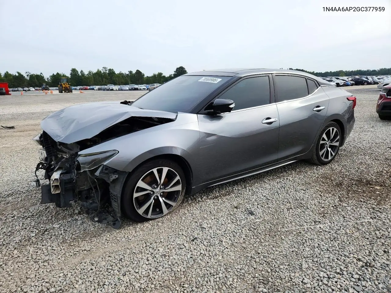 2016 Nissan Maxima Platinum VIN 1N4AA6AP2GC377959 фото 1