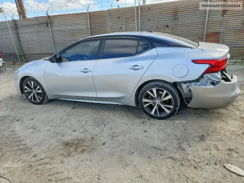 2016 Nissan Maxima 3.5 S VIN 1N4AA6AP3GC446934 фото 2