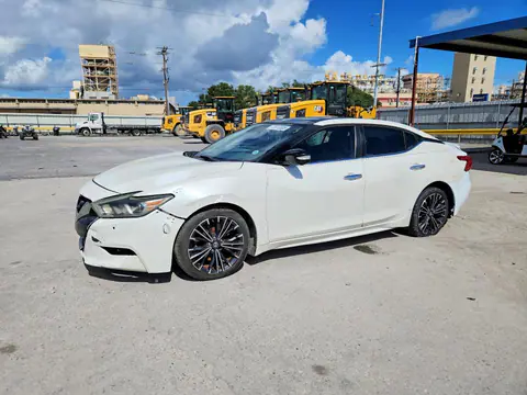 1N4AA6AP4GC415305 — 2016 Nissan Maxima, Передняя часть, фото до ремонта
