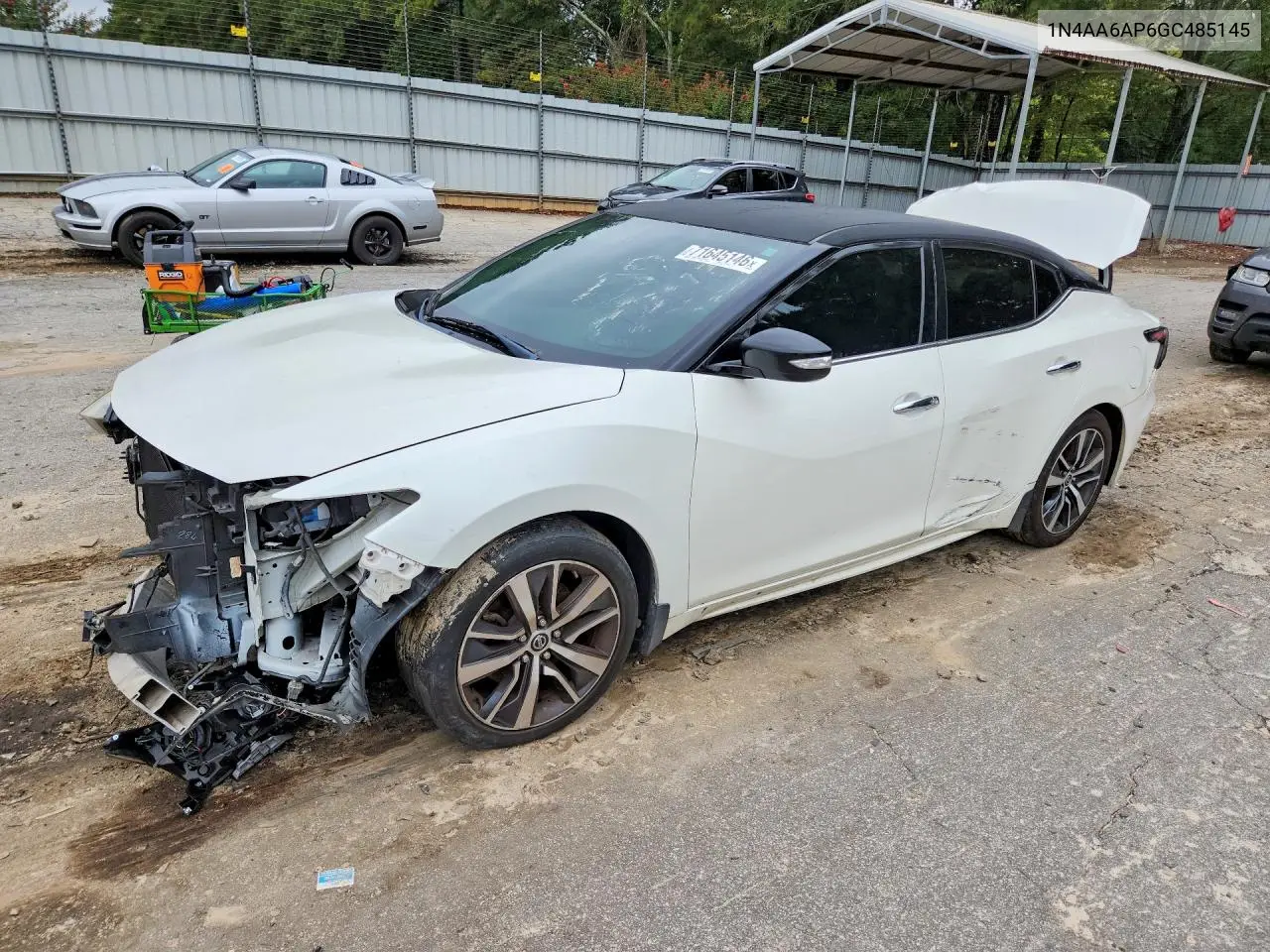 2016 Nissan Maxima 3.5 S VIN 1N4AA6AP6GC485145 фото 1