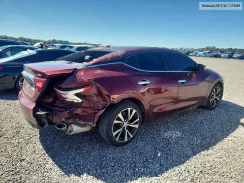 2016 Nissan Maxima 3.5 Sv VIN 1N4AA6AP3GC385889 фото 3