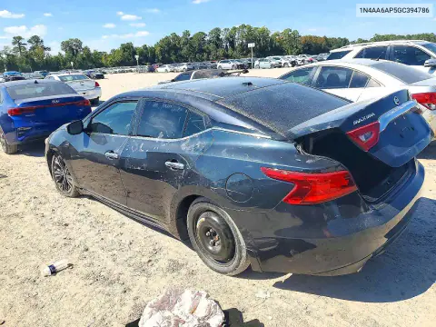 2016 Nissan Maxima Platinum VIN 1N4AA6AP5GC394786 фото 2