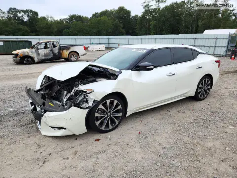 1N4AA6AP8GC394569 — 2016 Nissan Maxima, Передняя часть, фото до ремонта