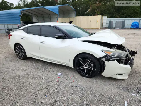 2016 Nissan Maxima 3.5 Sr VIN 1N4AA6AP8GC394569 фото 4