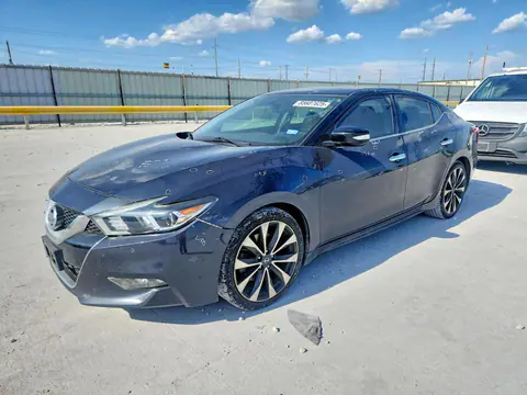 1N4AA6APXGC428110 — 2016 Nissan Maxima, Град (Hail), фото до ремонта