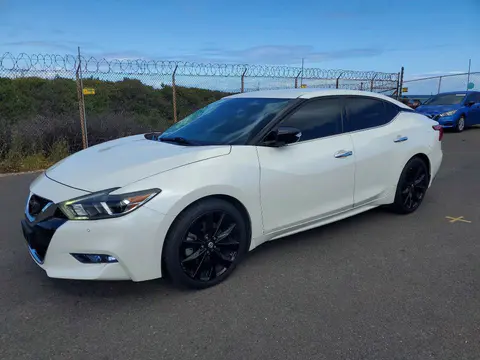 1N4AA6AP7HC437039 — 2017 Nissan Maxima, Передняя часть (Front End), фото до ремонта
