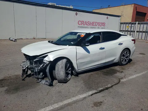 1N4AA6AP0HC422687 — 2017 Nissan Maxima, Передняя часть (Front End), фото до ремонта