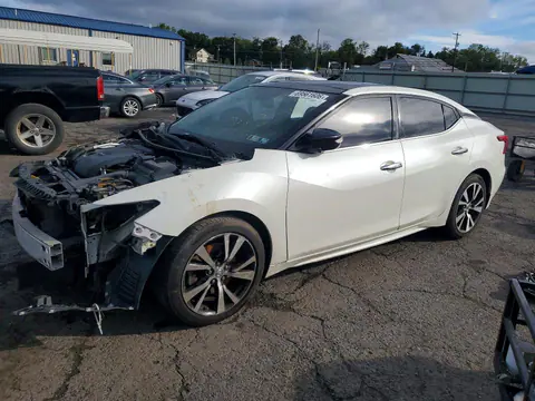 1N4AA6AP4HC444305 — 2017 Nissan Maxima, Передняя часть (Front End), фото до ремонта