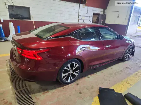 2017 Nissan Maxima 3.5 S VIN 1N4AA6AP5HC408591 фото 3