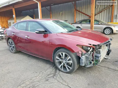 2017 Nissan Maxima 3.5 Sv VIN 1N4AA6AP6HC440658 фото 4