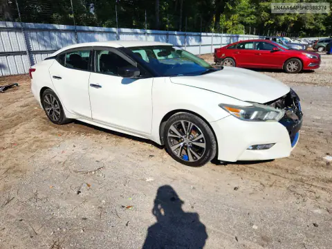 1N4AA6AP5HC388374 — 2017 Nissan Maxima, фото 4 с аукциона Copart, Передняя часть