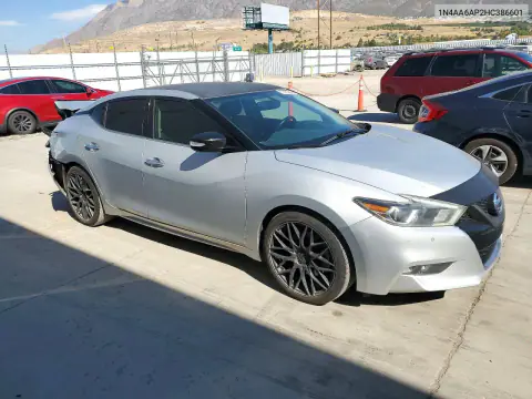 2017 Nissan Maxima 3.5 Sr VIN 1N4AA6AP2HC386601 фото 4