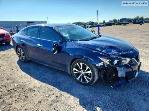2017 Nissan Maxima Platinum VIN 1N4AA6AP7HC414876 фото 4