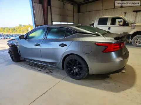 2017 Nissan Maxima 3.5 S VIN 1N4AA6APXHC442669 фото 2