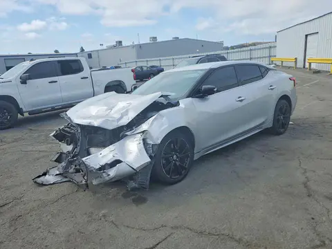 1N4AA6AP9JC392577 — 2018 Nissan Maxima, Передняя часть (Front End), фото до ремонта