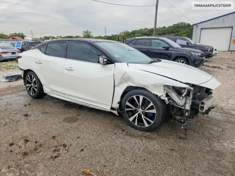 2018 Nissan Maxima Platinum VIN 1N4AA6AP6JC376059 фото 4