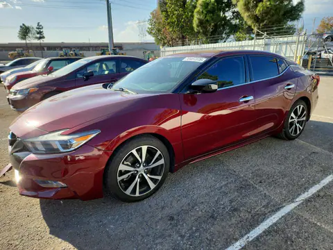 1N4AA6AP5JC387196 — 2018 Nissan Maxima, Передняя часть (Front End), фото до ремонта
