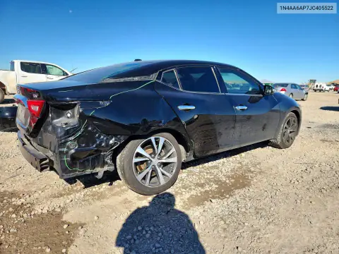 2018 Nissan Maxima 3.5 Sv VIN 1N4AA6AP7JC405522 фото 3