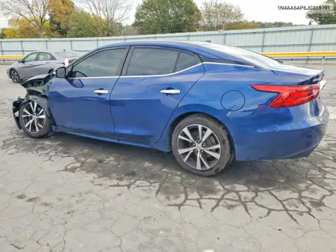 2018 Nissan Maxima 3.5 Sv VIN 1N4AA6AP6JC369791 фото 2