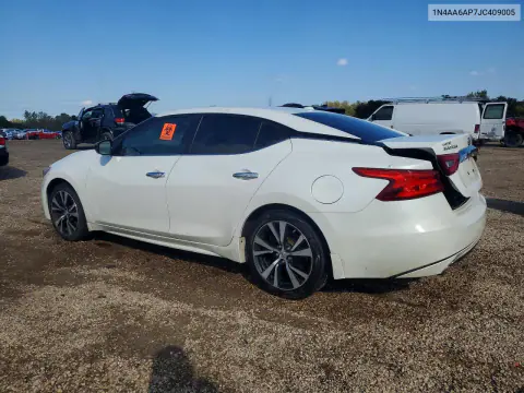 2018 Nissan Maxima 3.5 S VIN 1N4AA6AP7JC409005 фото 2