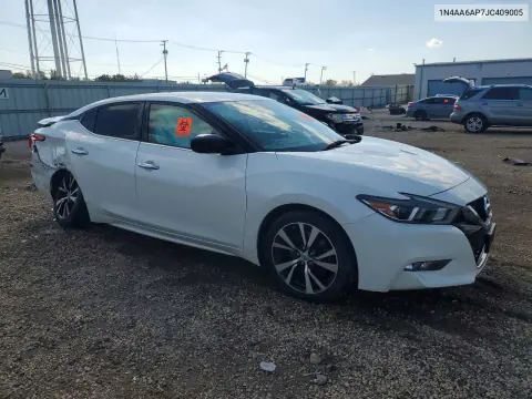 2018 Nissan Maxima 3.5 S VIN 1N4AA6AP7JC409005 фото 4