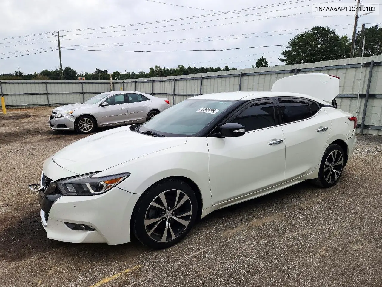 2018 Nissan Maxima 3.5 Sv VIN 1N4AA6AP1JC410182 фото 1