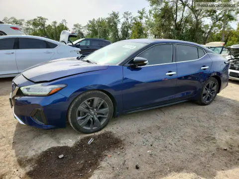 1N4AA6AV3KC360823 — 2019 Nissan Maxima, Сторона, фото до ремонта