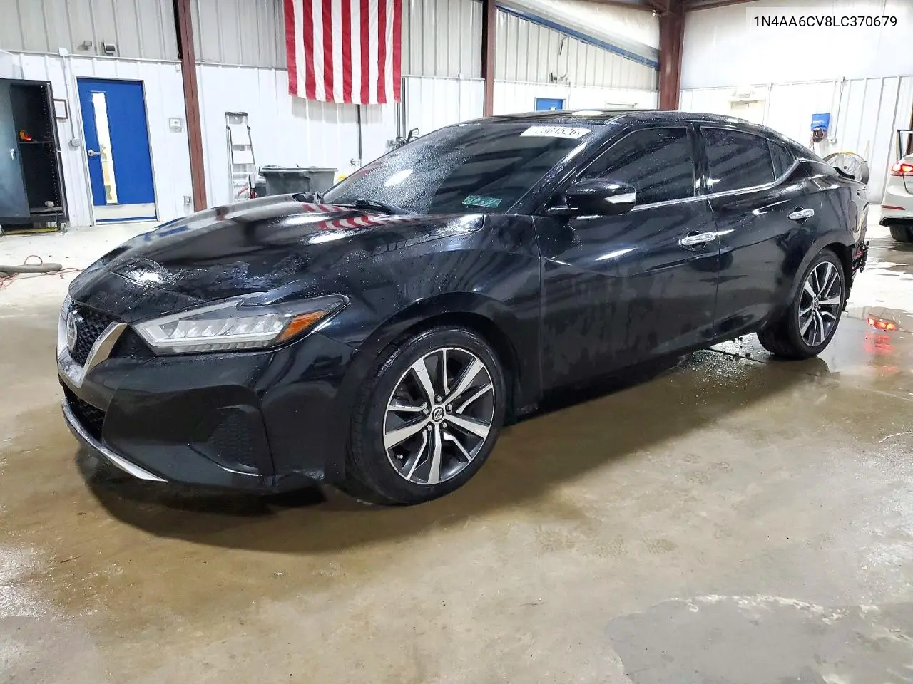 2020 Nissan Maxima Sv VIN 1N4AA6CV8LC370679 фото 1